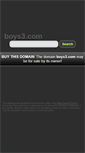 Mobile Screenshot of boys3.com